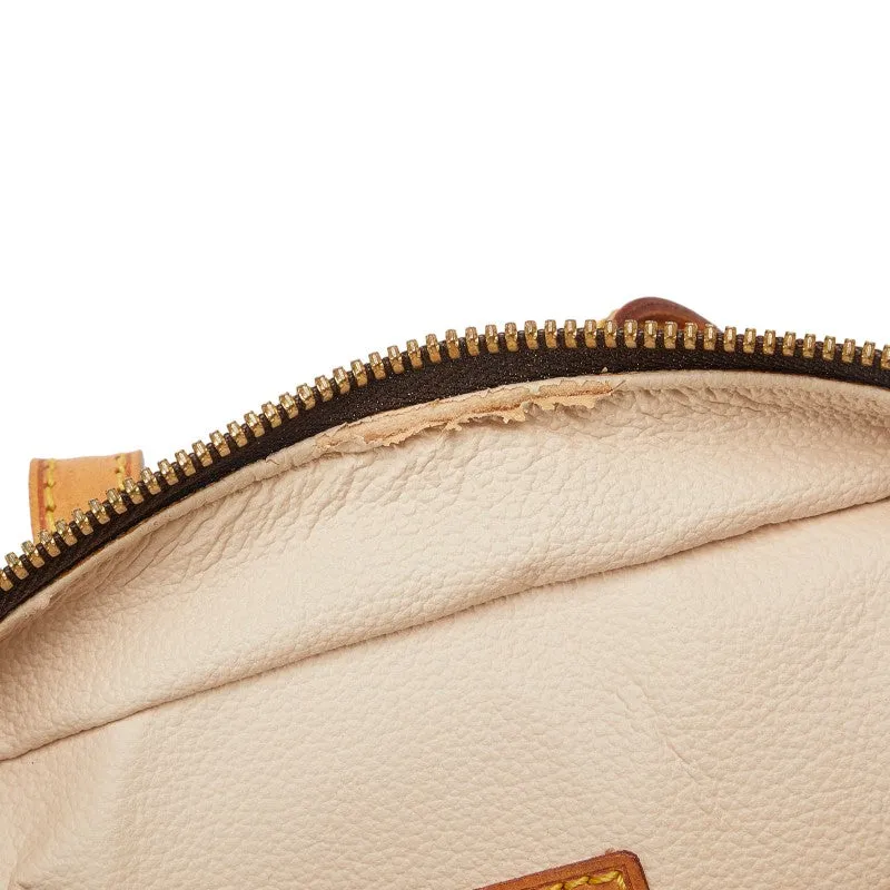 Louis Vuitton Monogram Spontaneous Handbag Shoulder Bag 2WAY M47500 Brown PVC Leather  Louis Vuitton