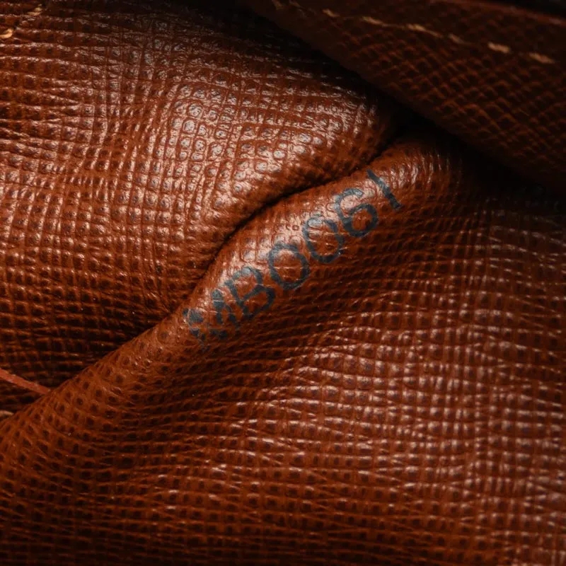 Louis Vuitton Monogram Trocadero 30 Slipper Shoulder Bag M51272 Brown PVC Leather Lady Louis Vuitton