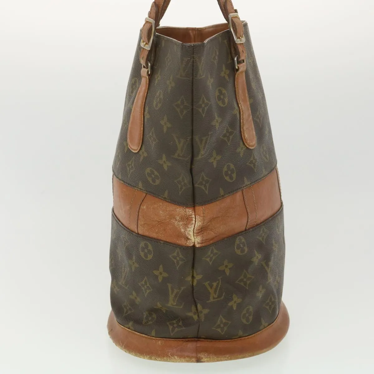 LOUIS VUITTON Monogram USA Model Bucket GM Shoulder Bag T42236 LV ar9100