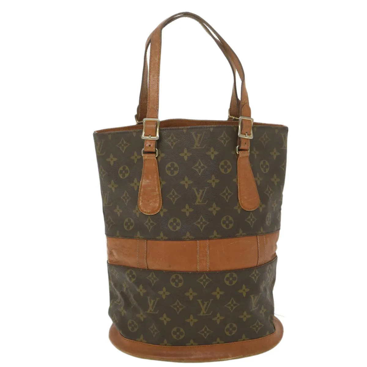 LOUIS VUITTON Monogram USA Model Bucket GM Shoulder Bag T42236 LV ar9100