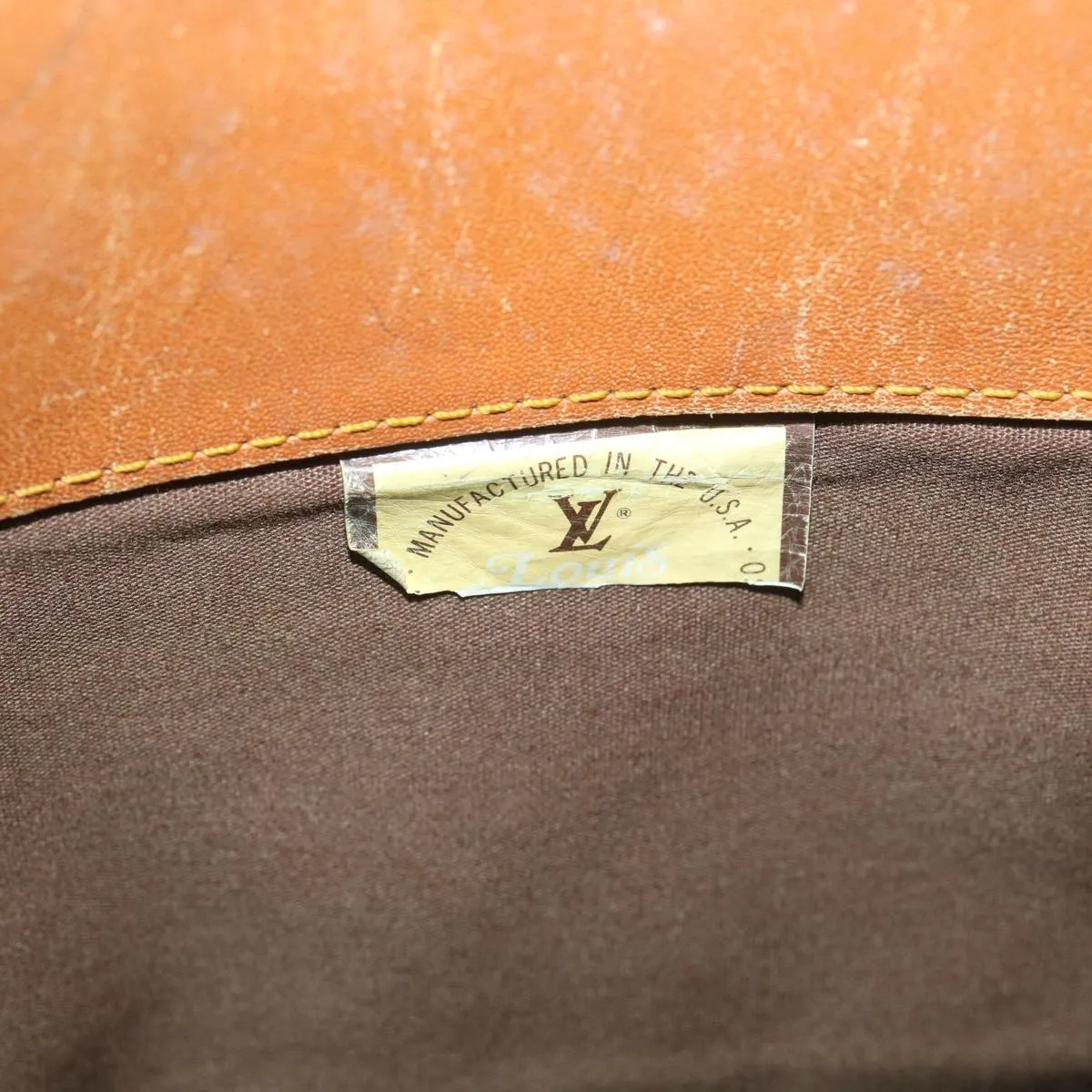 LOUIS VUITTON Monogram USA Model Bucket GM Shoulder Bag T42236 LV ar9100