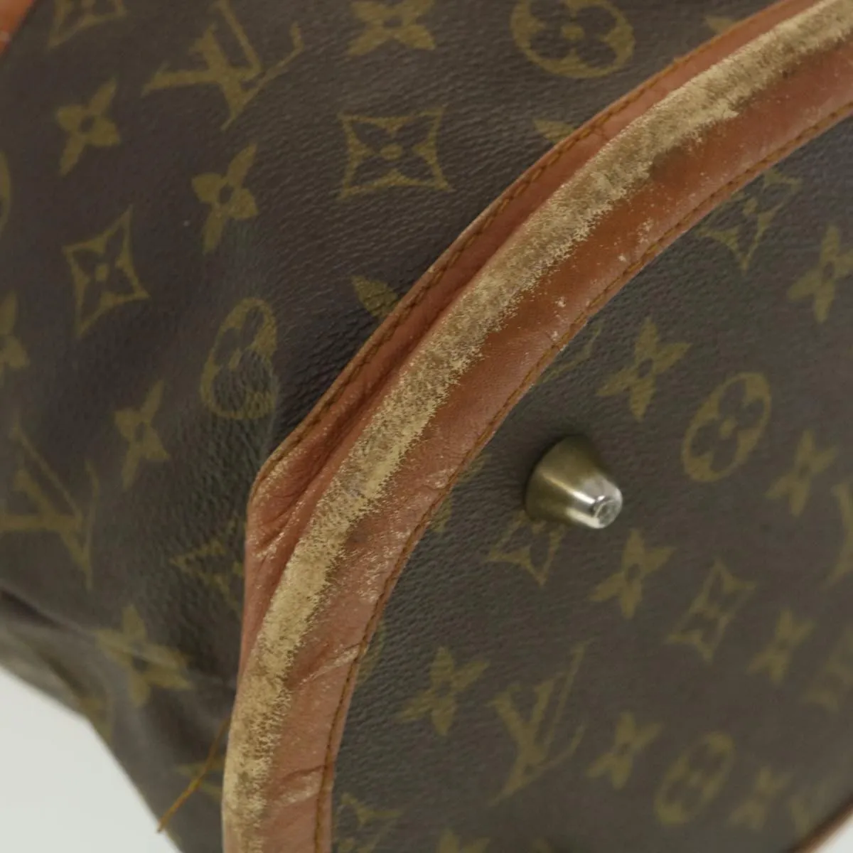 LOUIS VUITTON Monogram USA Model Bucket GM Shoulder Bag T42236 LV ar9100