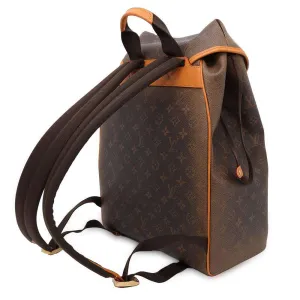 LOUIS VUITTON MontsourisBackpack BrownM11540 Monogram Dust Canvas