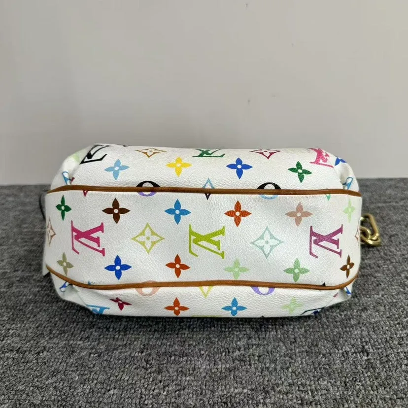 Louis Vuitton Multicolor White Pochette Shoulder Bag