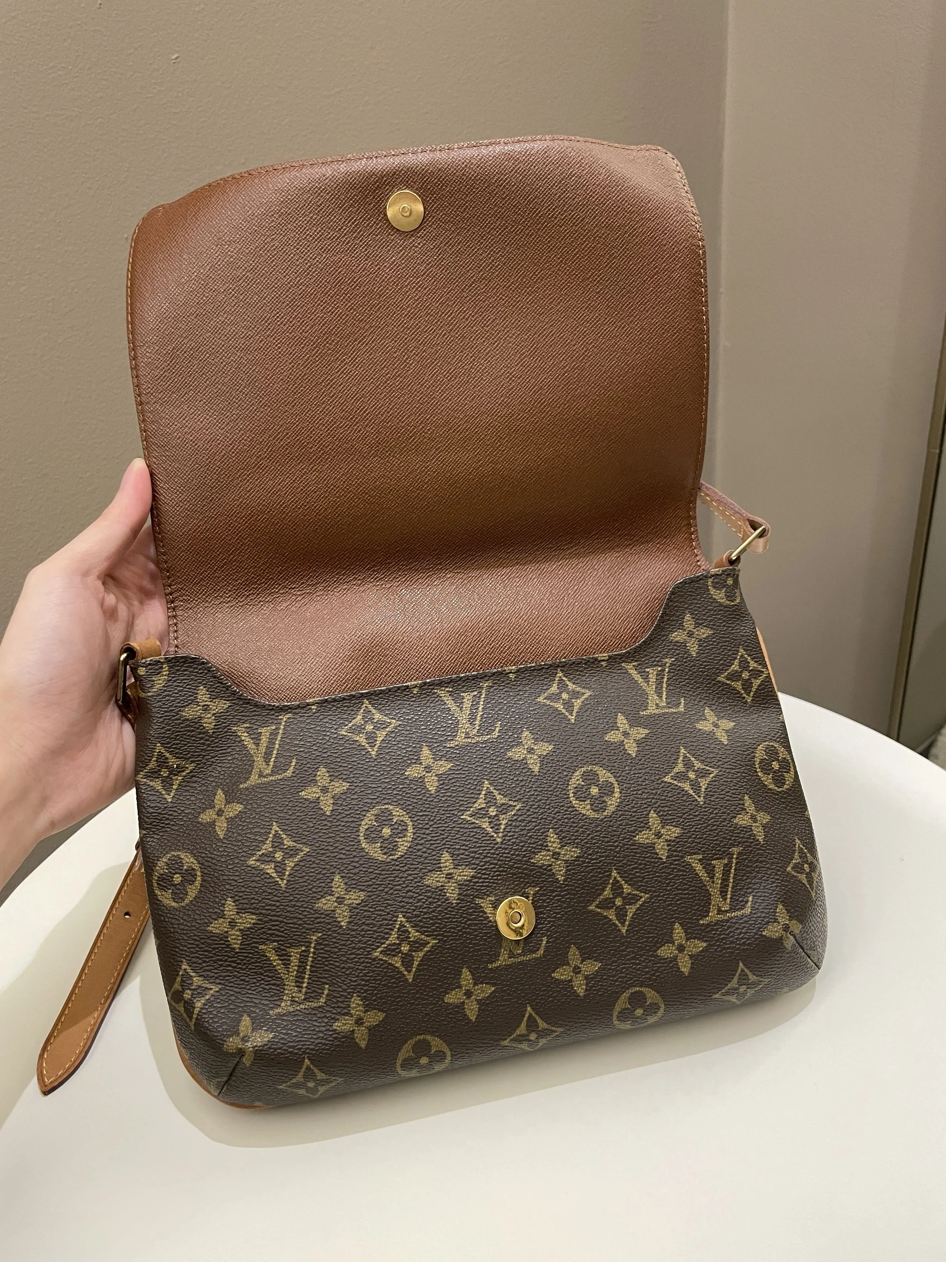 Louis Vuitton Musette Tango Shoulder Bag Monogram