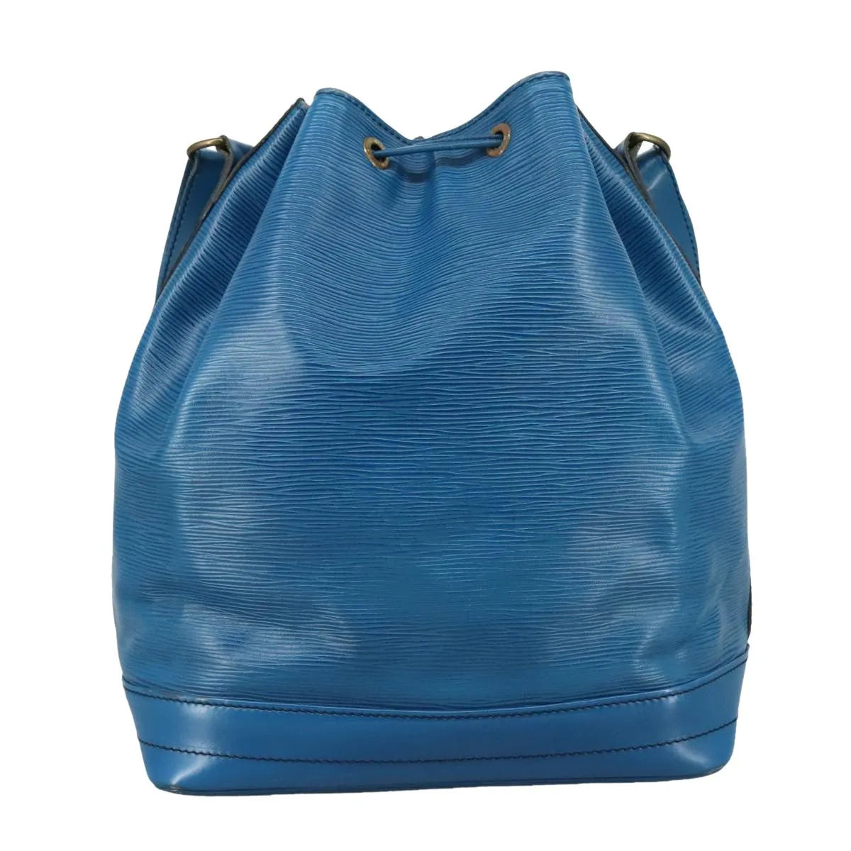 Louis Vuitton Noe Blue Leather Shoulder Bag