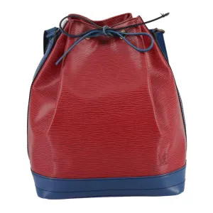 Louis Vuitton Noe Red Leather Shoulder Bag