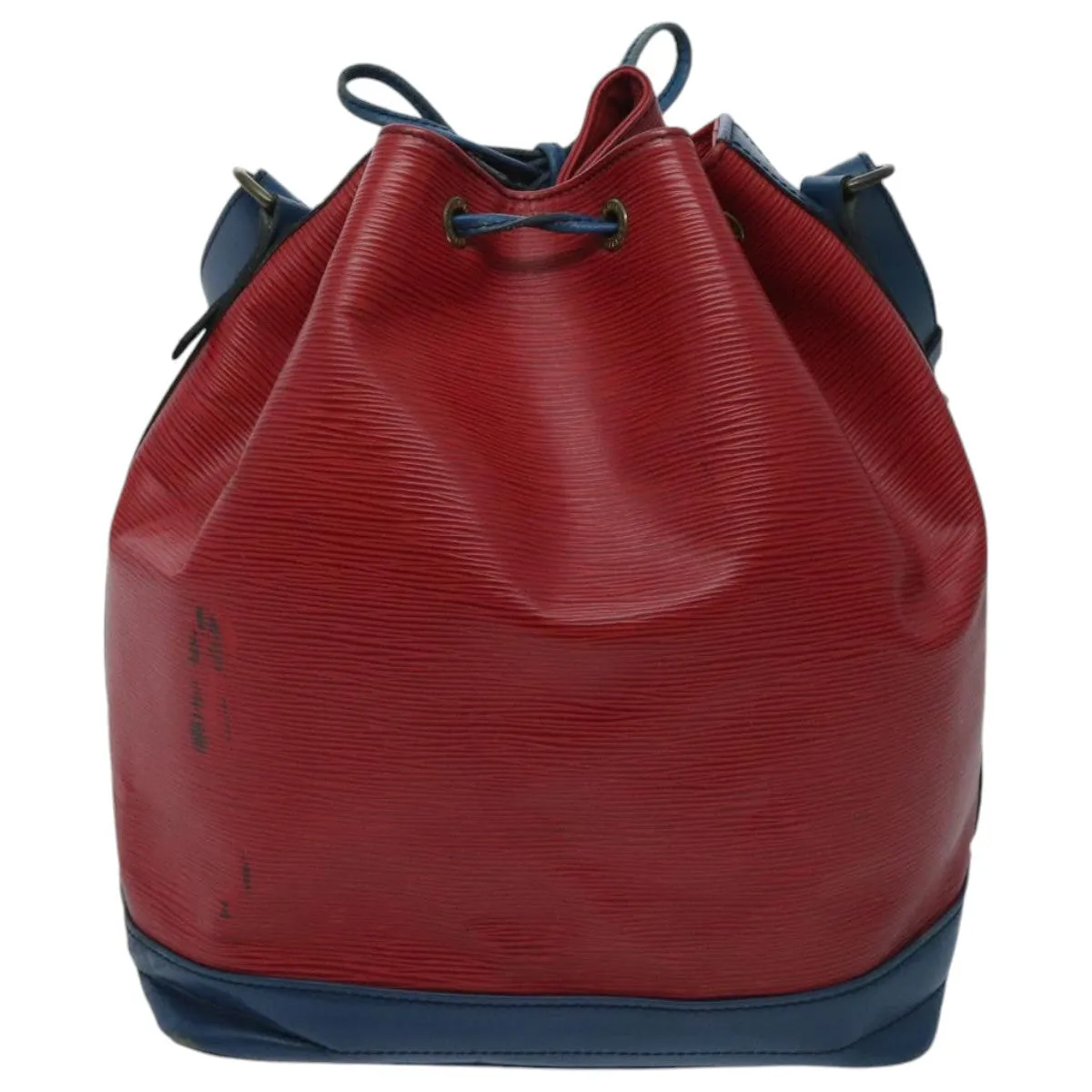 Louis Vuitton Noe Red Leather Shoulder Bag