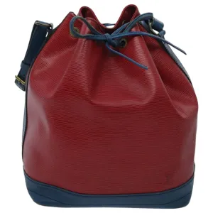 Louis Vuitton Noe Red Leather Shoulder Bag