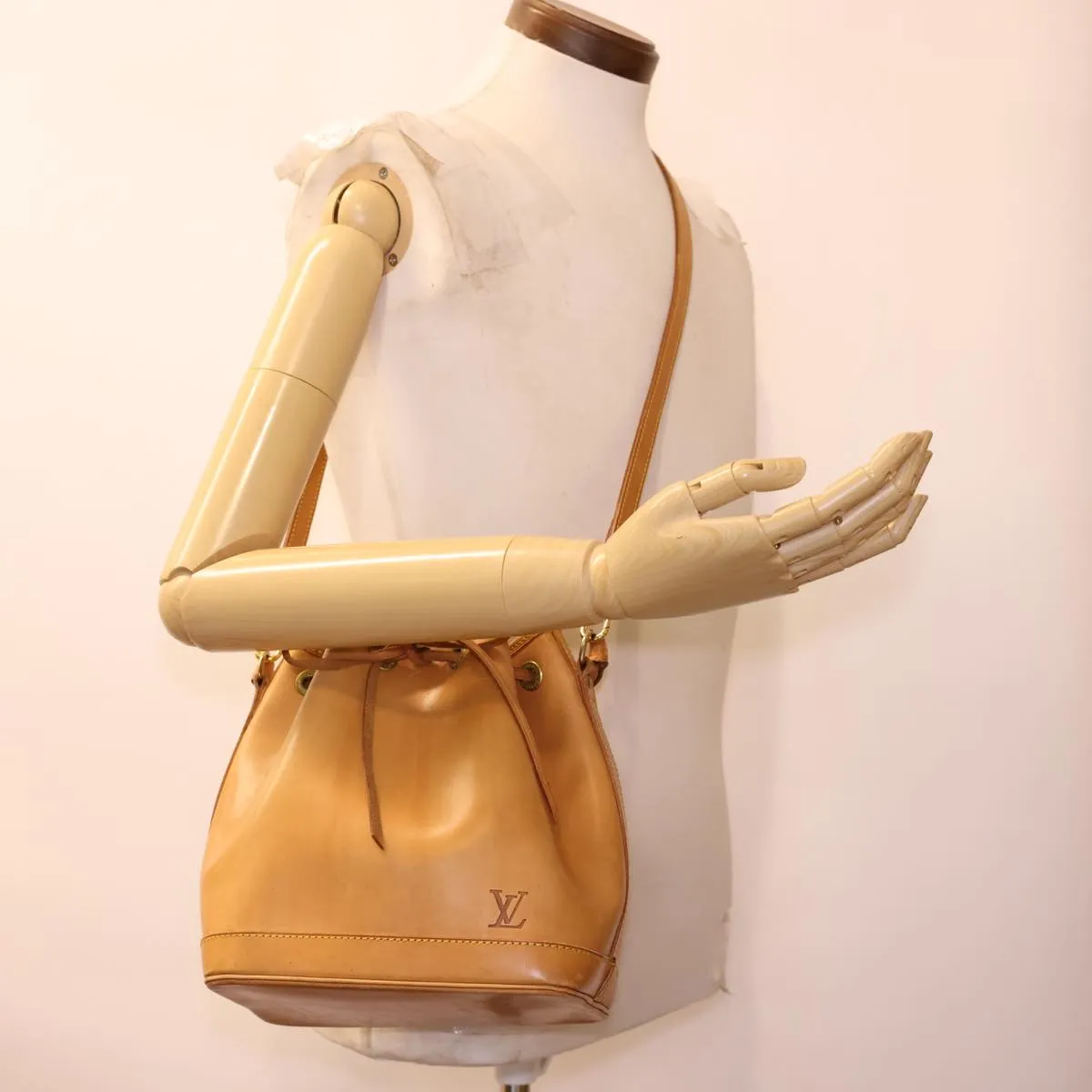 LOUIS VUITTON Nomad leather Petit Noe Shoulder Bag 2way Brown M85003 40181