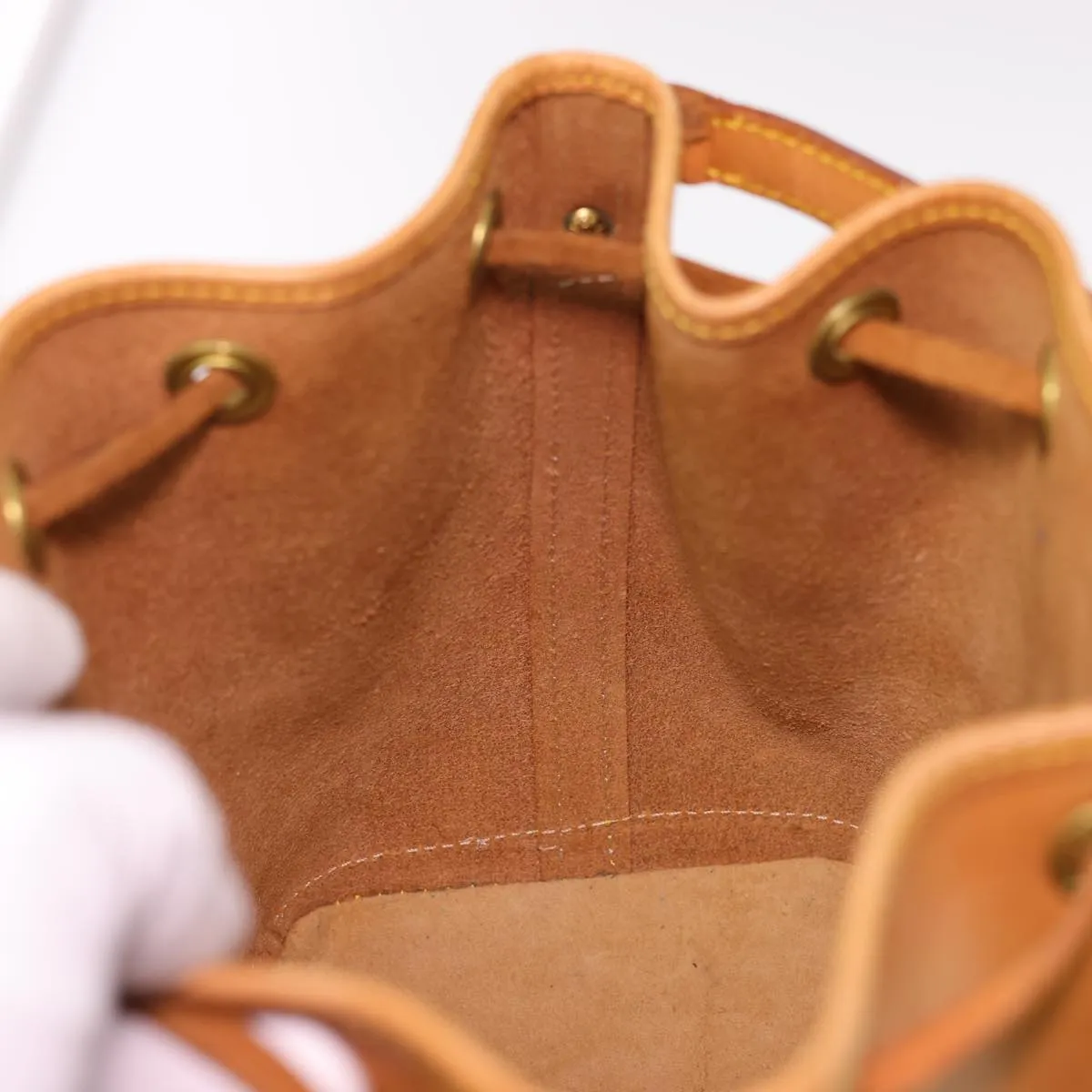 LOUIS VUITTON Nomad leather Petit Noe Shoulder Bag 2way Brown M85003 40181