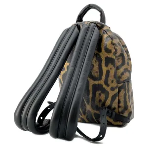 LOUIS VUITTON Palm Springs Backpack Noir/Brown M52020 Animal print Size PM
