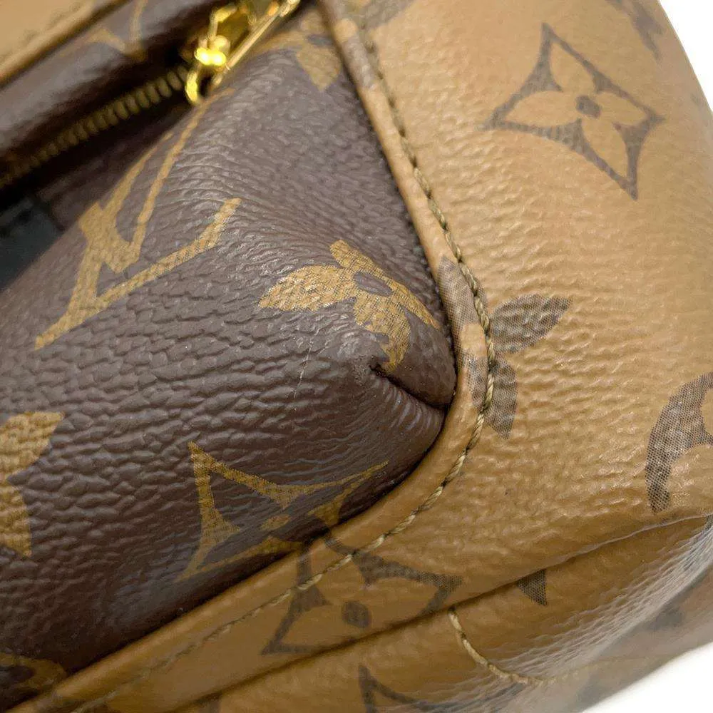 LOUIS VUITTON Palm Springs Backpack NoirM44872 Monogram Monogram Reverse Canvas Size MINI