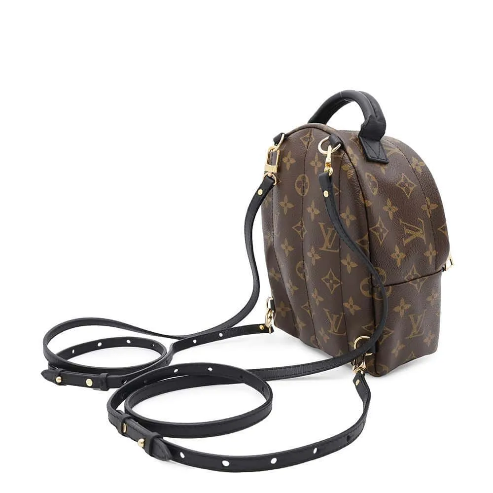 LOUIS VUITTON Palm Springs Backpack NoirM44873 Monogram Size MINI