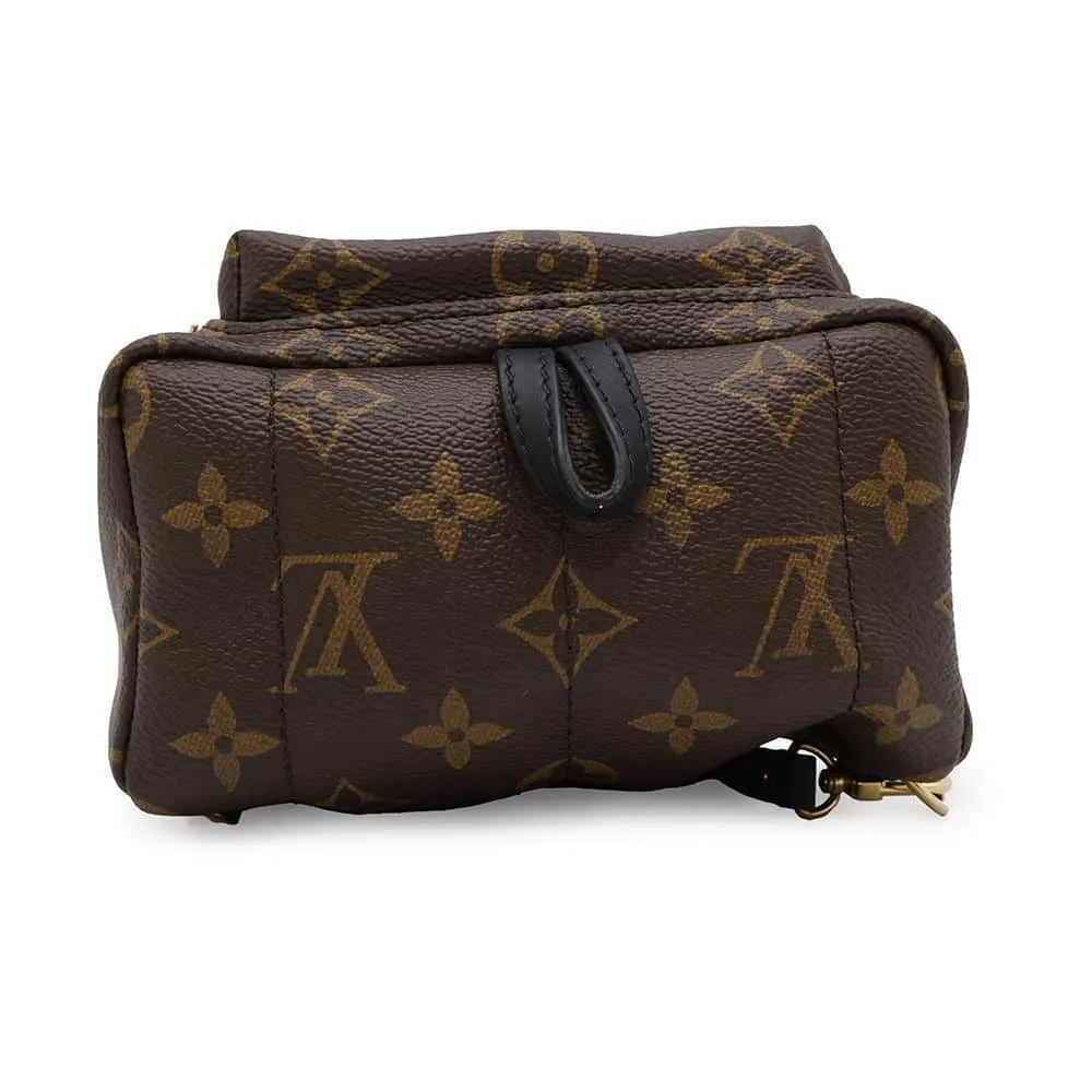 LOUIS VUITTON Palm Springs Backpack NoirM44873 Monogram Size MINI