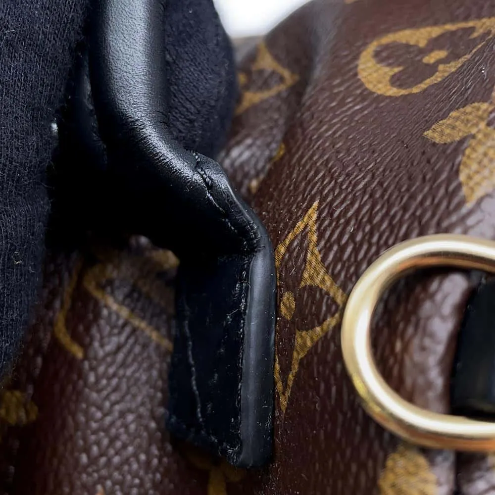 LOUIS VUITTON Palm Springs Backpack NoirM44873 Monogram Size MINI