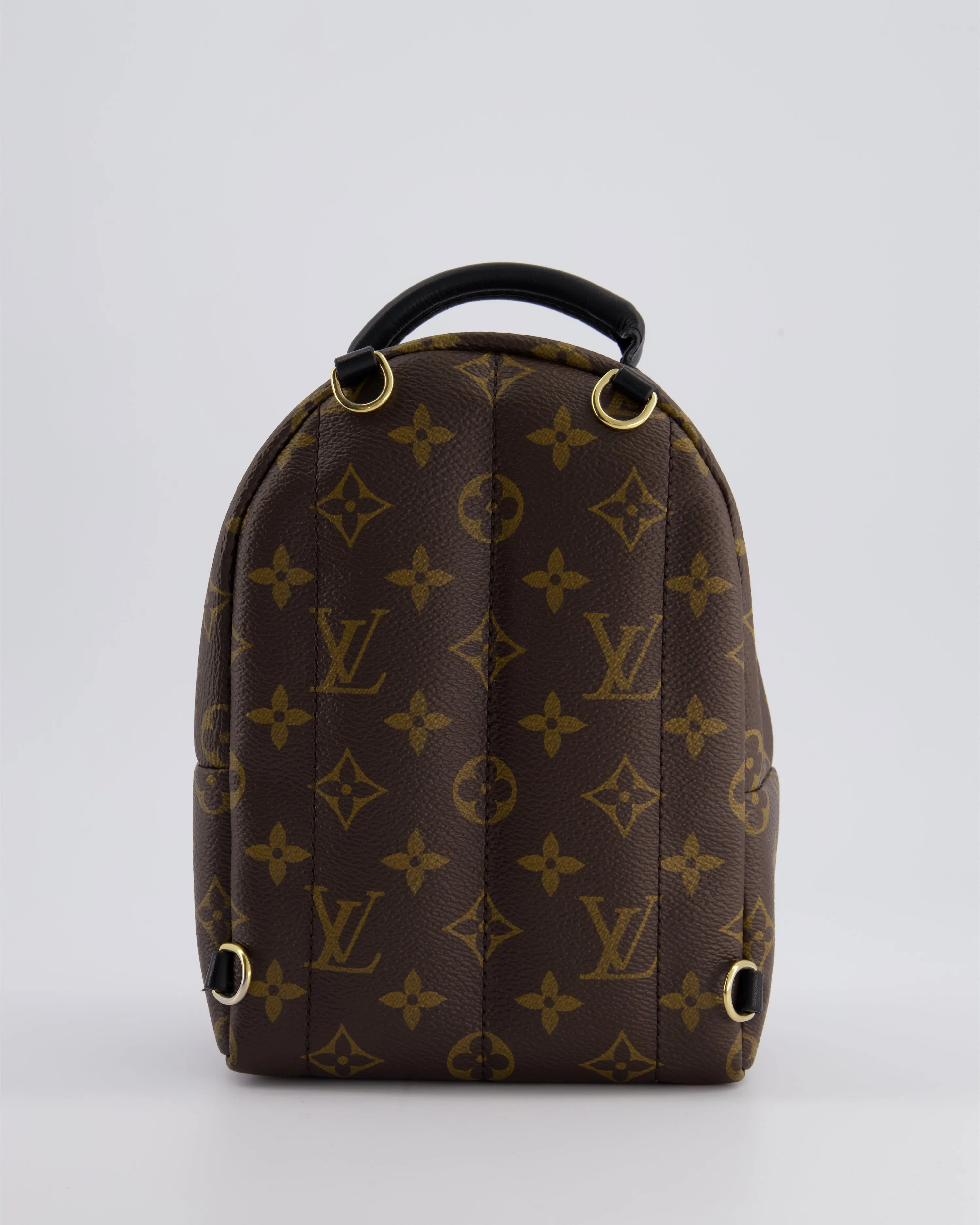 Louis Vuitton Palm Springs Mini Backpack in Monogram Canvas with Gold Hardware