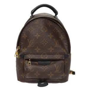 Louis Vuitton Palm Springs Mini Brown Canvas Backpack Bag