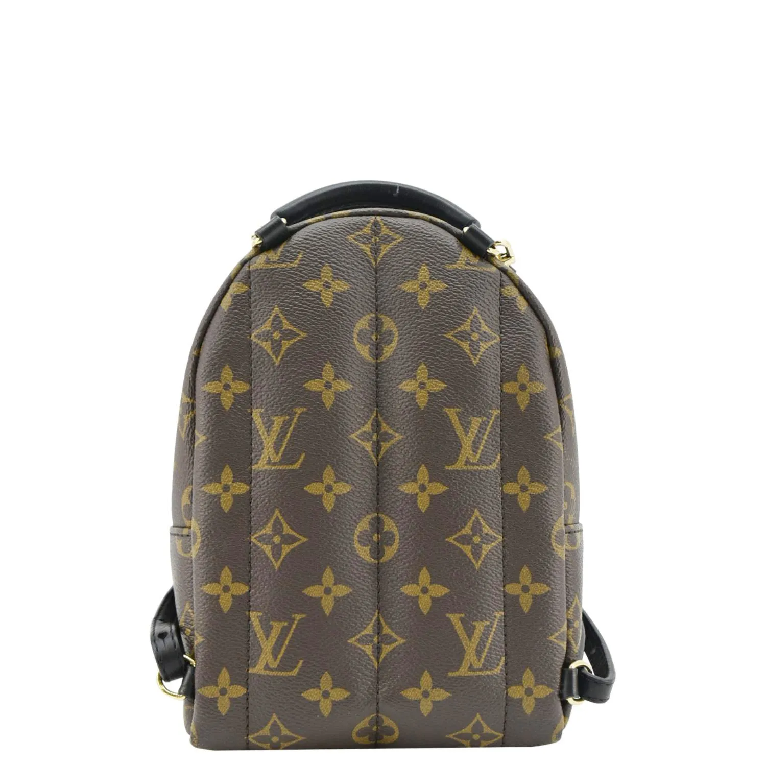 LOUIS VUITTON Palm Springs Mini Monogram Canvas Backpack Brown