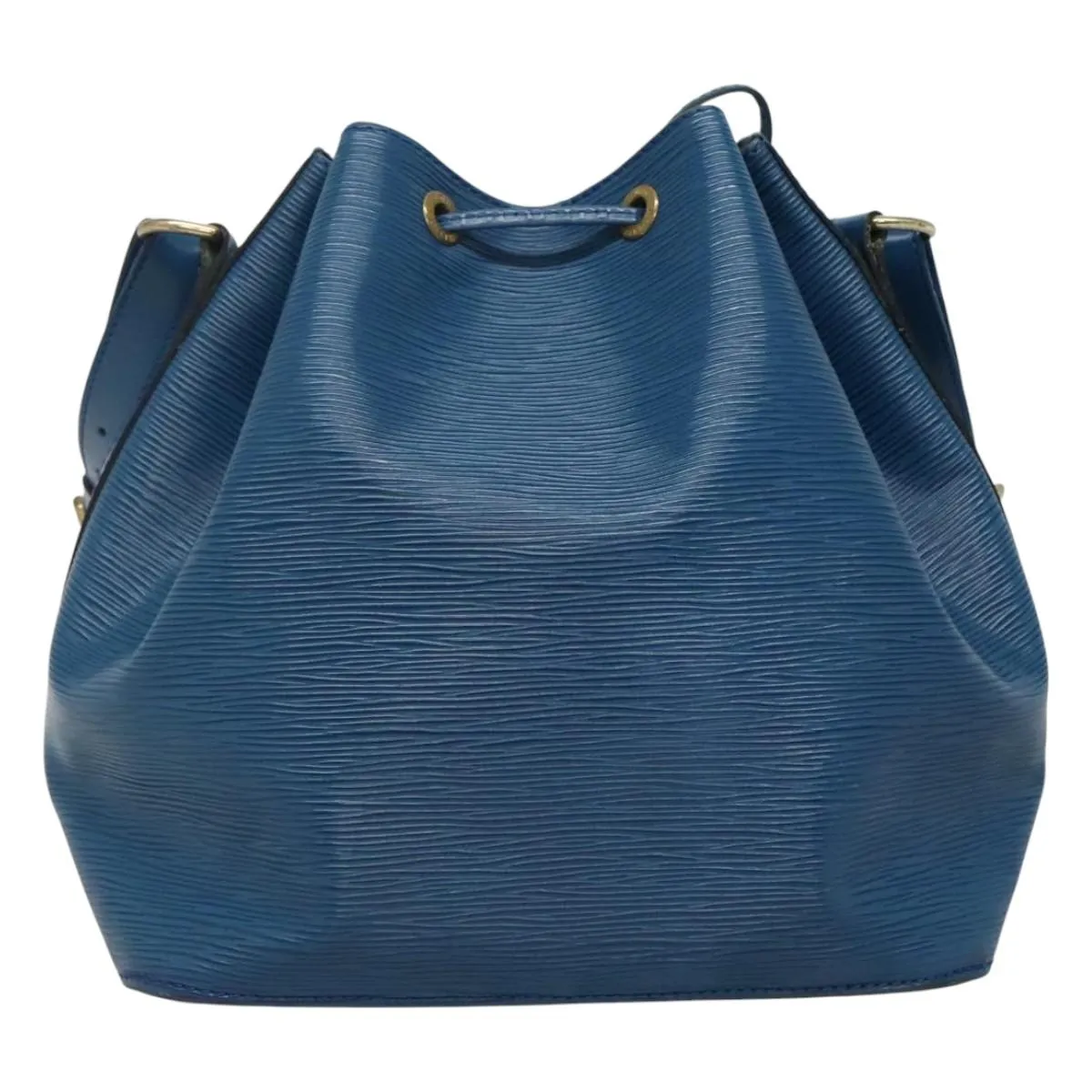 Louis Vuitton Petit No Blue Leather Shoulder Bag