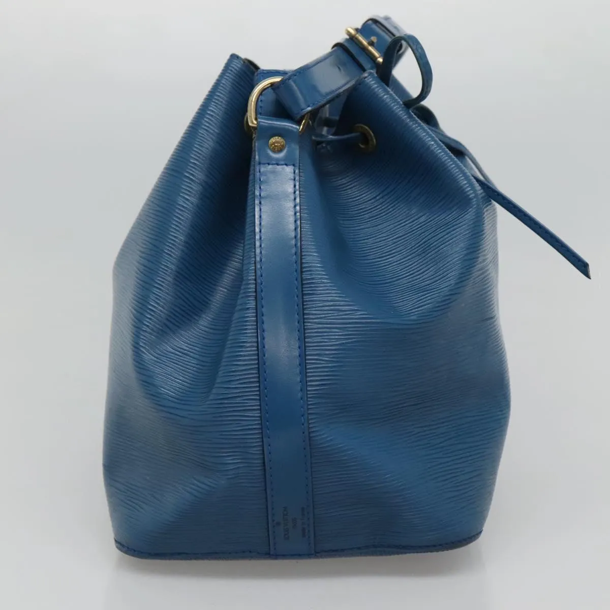 Louis Vuitton Petit No Blue Leather Shoulder Bag
