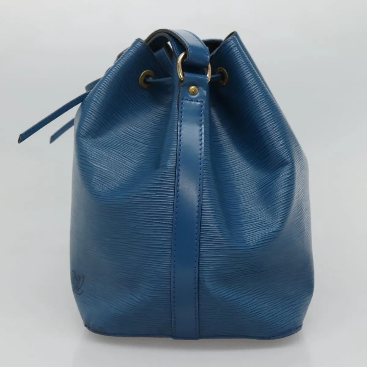 Louis Vuitton Petit No Blue Leather Shoulder Bag