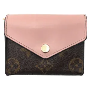 Louis Vuitton pink Rose Ballerine Pvc Wallet (Tri-Fold) (Pre-Owned)