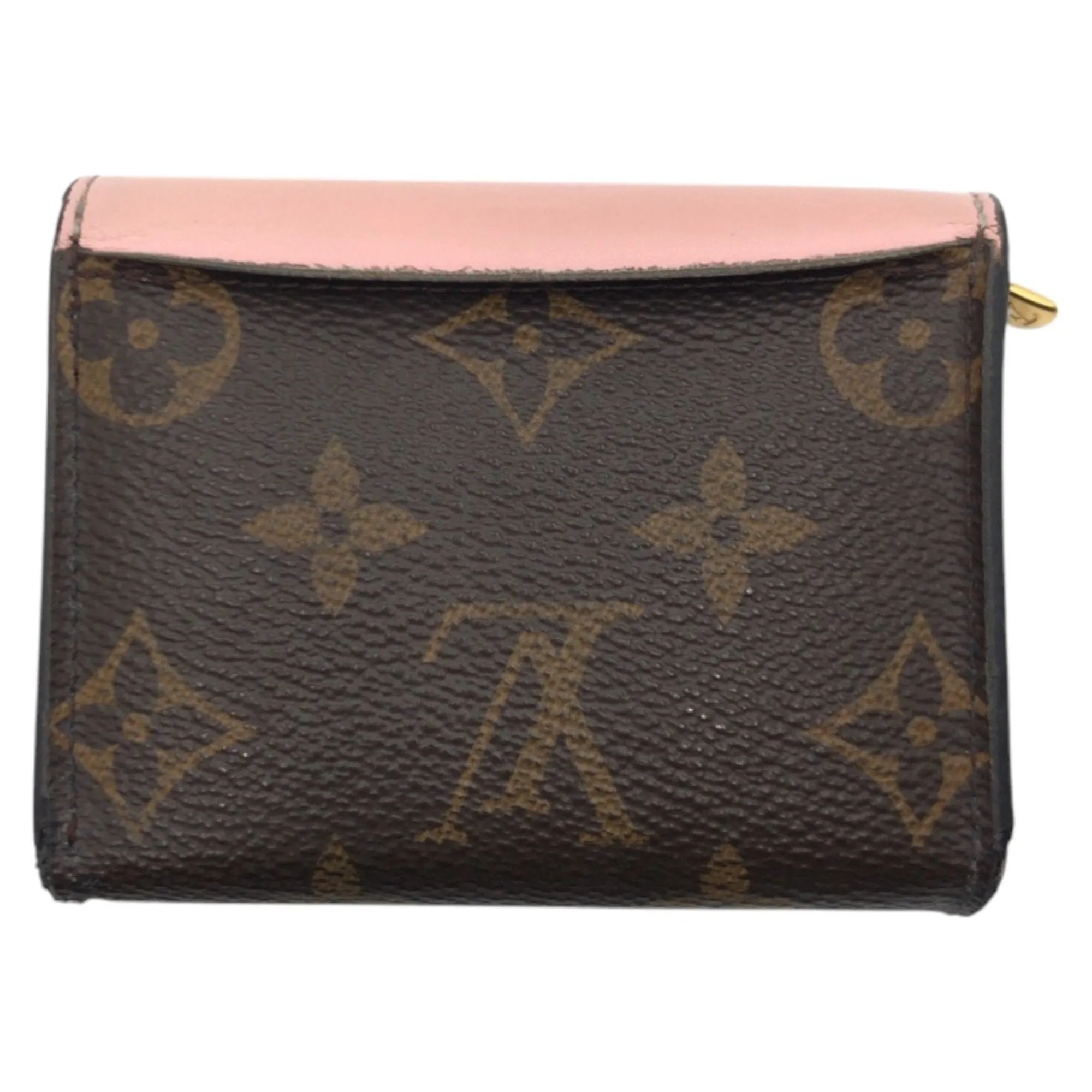 Louis Vuitton pink Rose Ballerine Pvc Wallet (Tri-Fold) (Pre-Owned)
