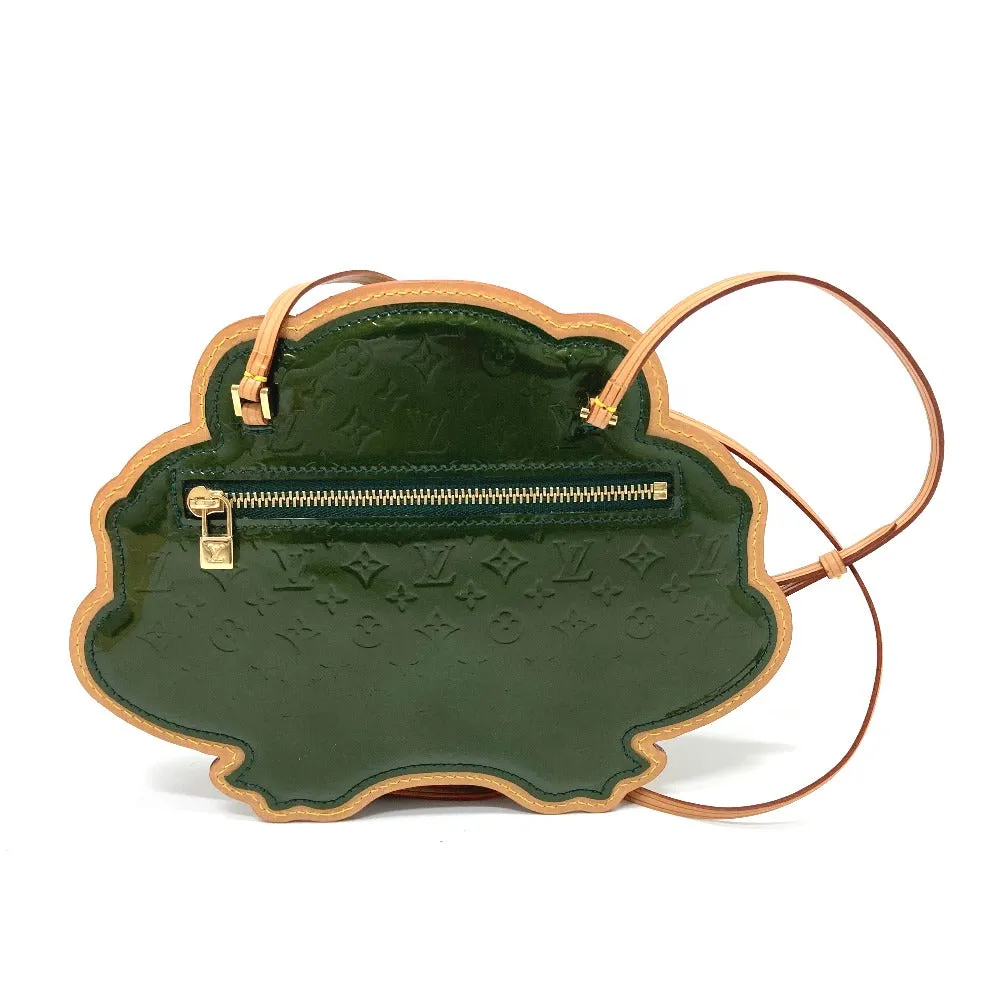 LOUIS VUITTON Shoulder Bag 92269 Monogram Vernis green Monogram Vernis Conte de Fe