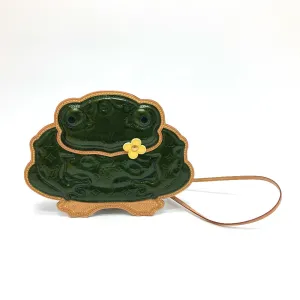 LOUIS VUITTON Shoulder Bag 92269 Monogram Vernis green Monogram Vernis Conte de Fe