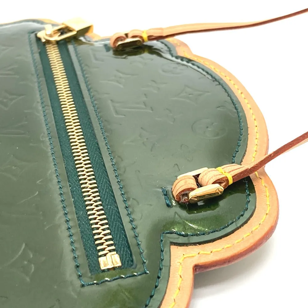 LOUIS VUITTON Shoulder Bag 92269 Monogram Vernis green Monogram Vernis Conte de Fe
