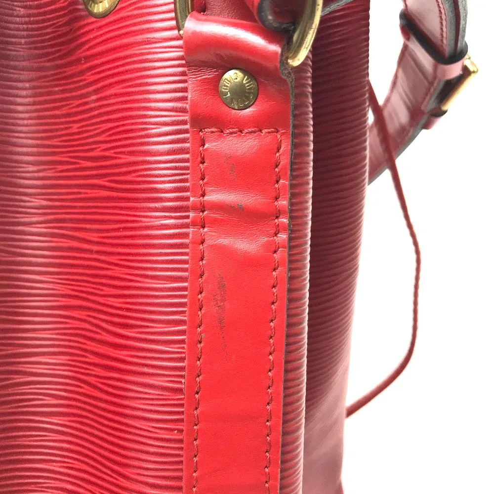 LOUIS VUITTON Shoulder Bag M44107 Epi Leather Red Epi Petit Noe Women