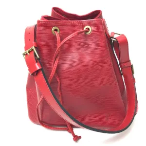LOUIS VUITTON Shoulder Bag M44107 Epi Leather Red Epi Petit Noe Women
