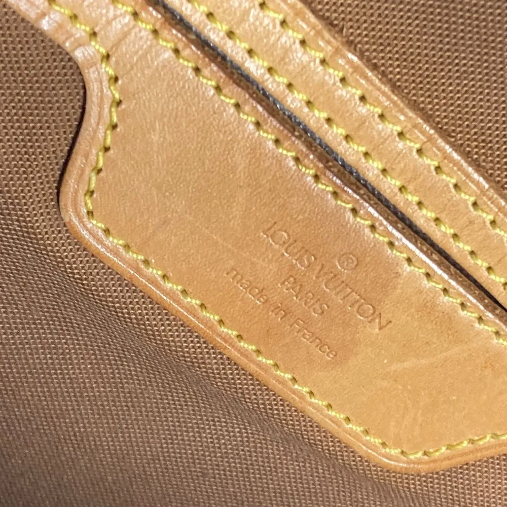 LOUIS VUITTON Shoulder Bag M51115 Monogram canvas Brown Monogram Flannery PM Women