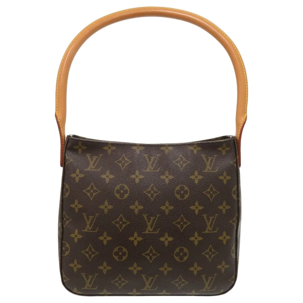 LOUIS VUITTON Shoulder Bag M51146 Monogram canvas Brown Monogram LoopingMM Women