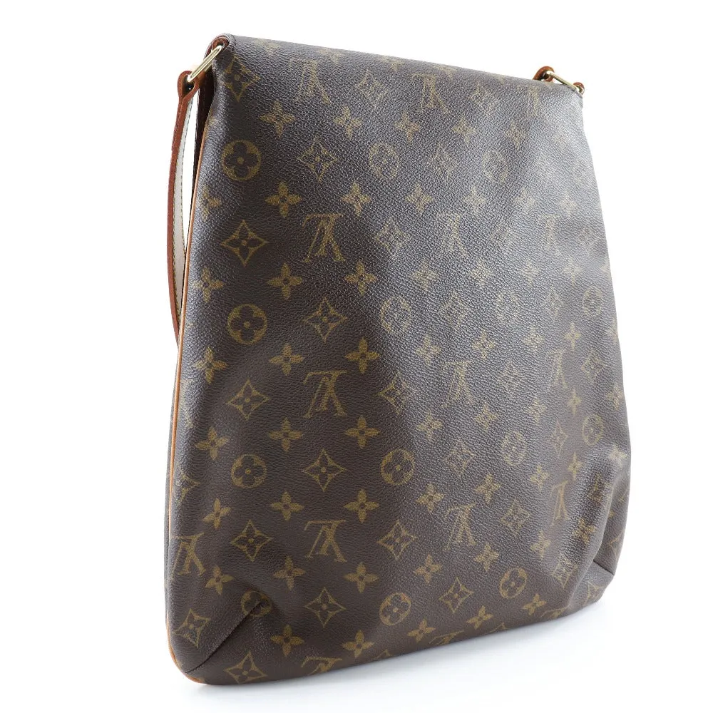 LOUIS VUITTON Shoulder Bag M51256 Monogram canvas Brown Musette Women