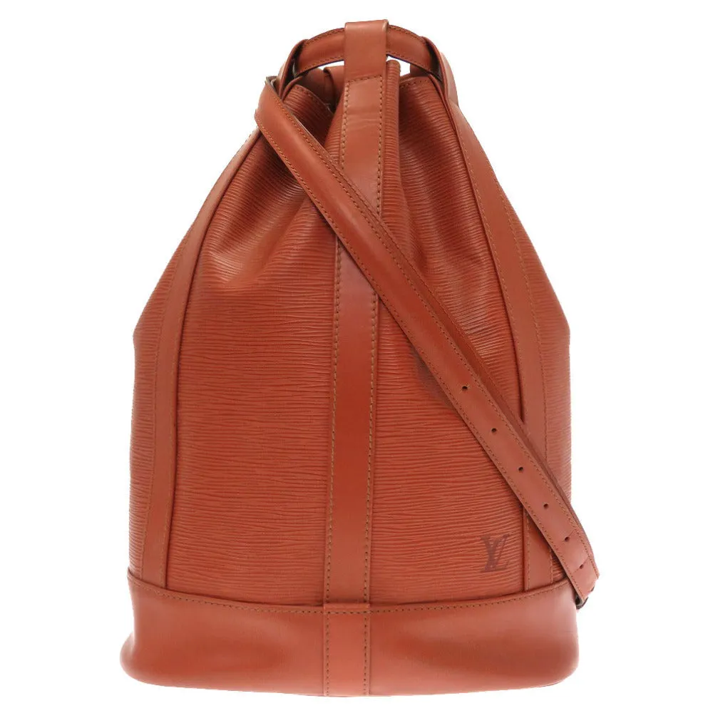 LOUIS VUITTON Shoulder Bag M52353 Epi Leather Kenya Brown Epi RandonneePM Women()