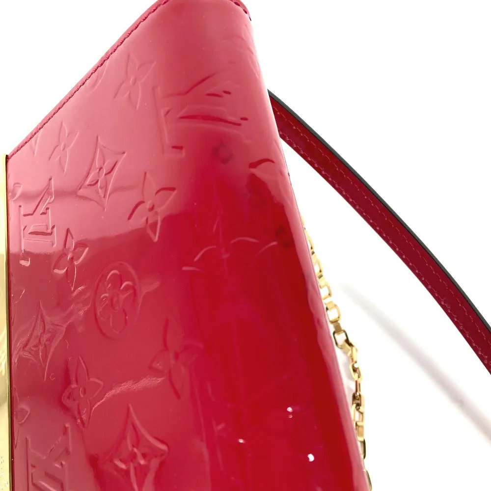 LOUIS VUITTON Shoulder Bag M90092 Monogram Vernis Canvas pink Monogram Vernis Clutch Ana Women