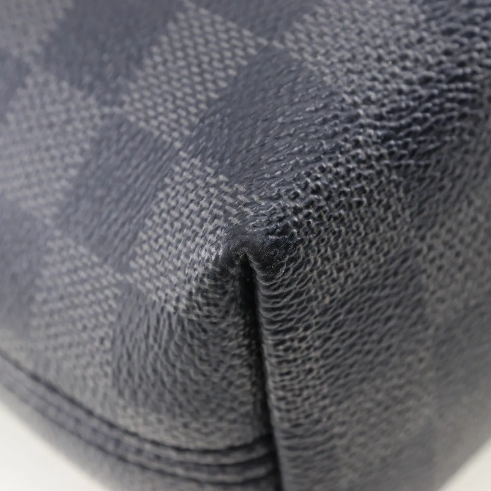 LOUIS VUITTON Shoulder Bag N40003 Damier Grafitto Canvas black Mick PM