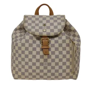Louis Vuitton Sperone Backpack Beige Canvas Backpack Bag