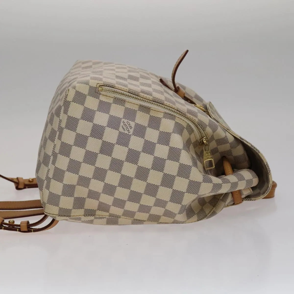 Louis Vuitton Sperone Backpack Beige Canvas Backpack Bag
