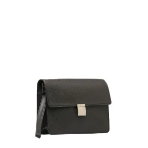 Louis Vuitton Taiga Selenga Backpack Second Bag M30782  Black Leather Men LOUIS VUITTON