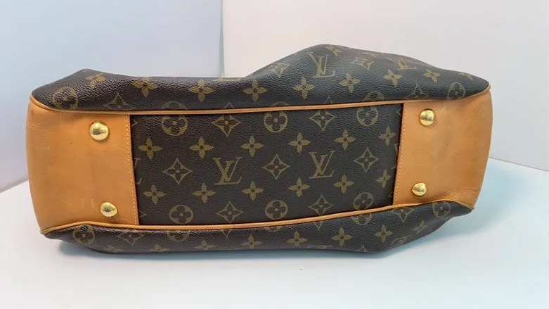 Louis Vuitton Tivoli Monogram Shoulder Bag in Brown Canvas