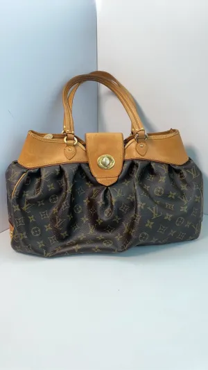 Louis Vuitton Tivoli Monogram Shoulder Bag in Brown Canvas