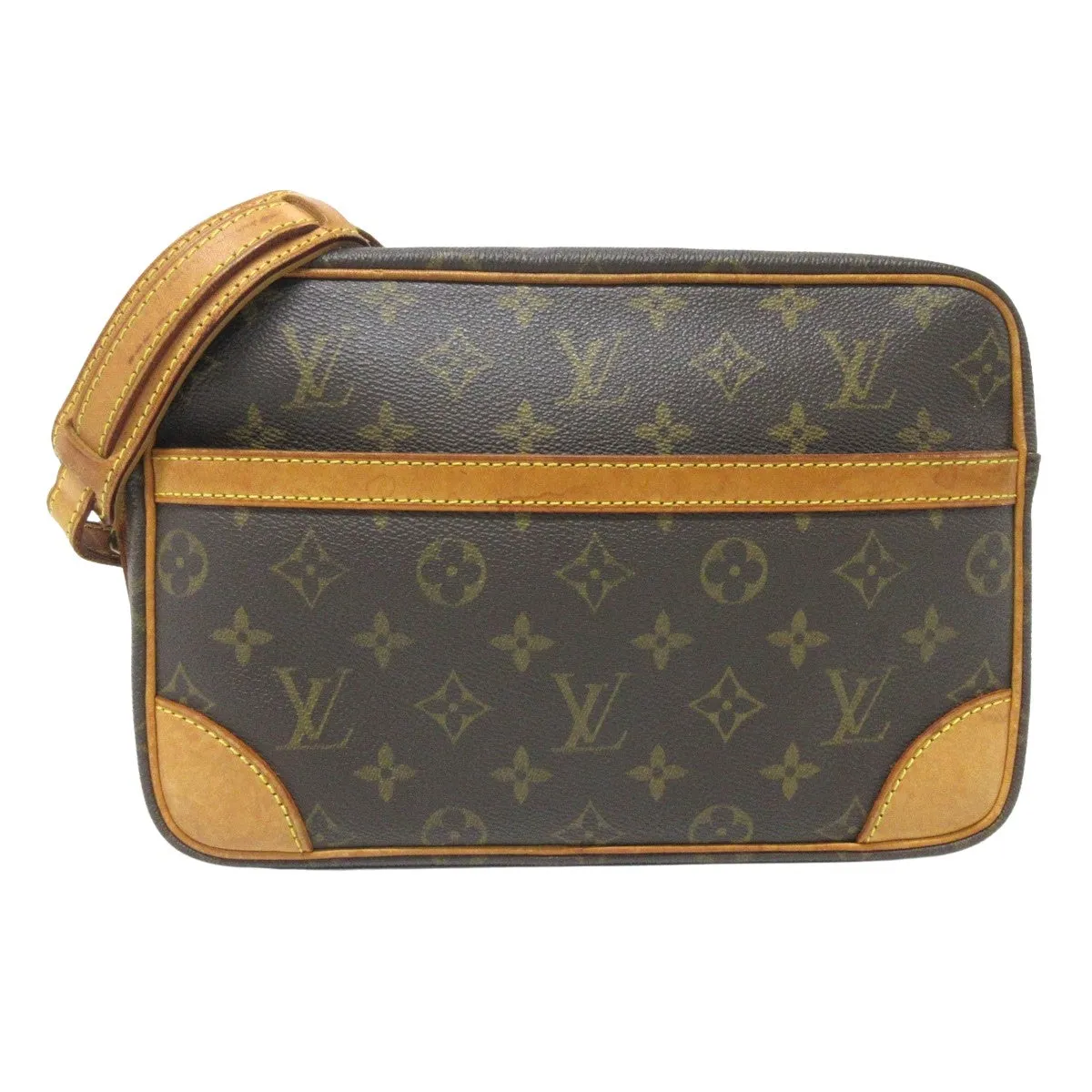 Louis Vuitton Trocadro  Canvas Shoulder Bag ()