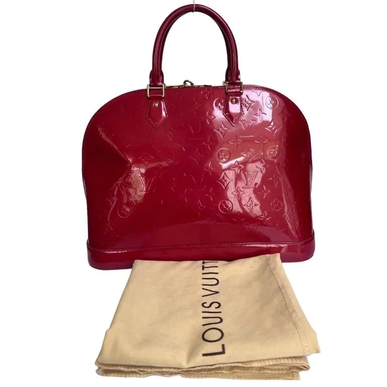 Louis Vuitton Vernis Alma MM Tote Bag