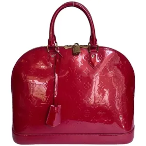 Louis Vuitton Vernis Alma MM Tote Bag