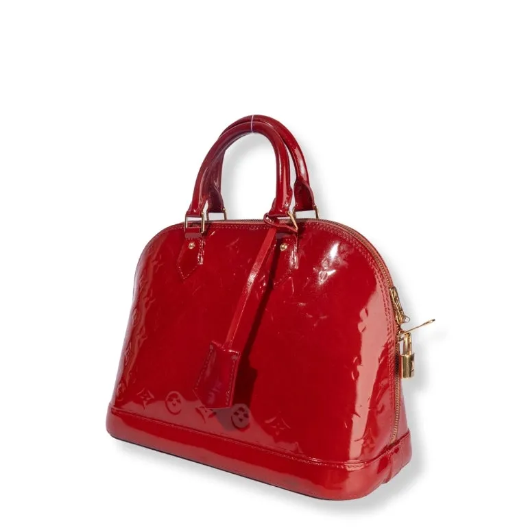 Louis Vuitton Vernis Alma MM Tote