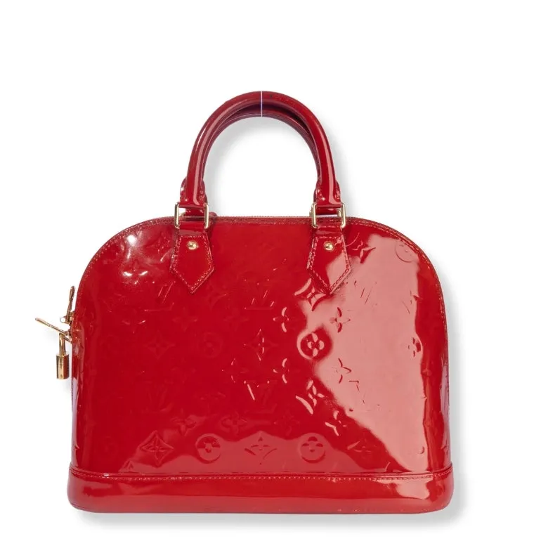 Louis Vuitton Vernis Alma MM Tote
