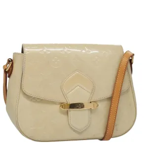 LOUIS VUITTON Vernis Bell Flower GM Shoulder Bag Broncorail M91706 105742